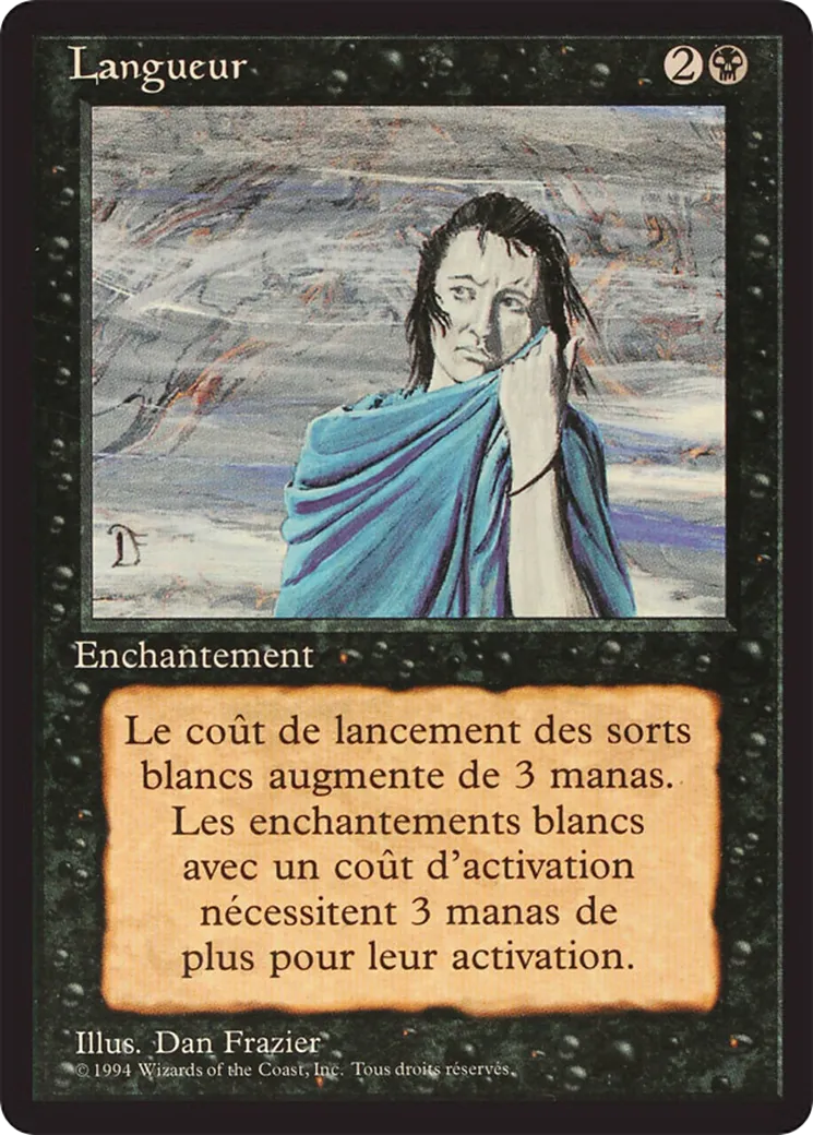 Gloom — Foreign Black Border — Magic: The Gathering