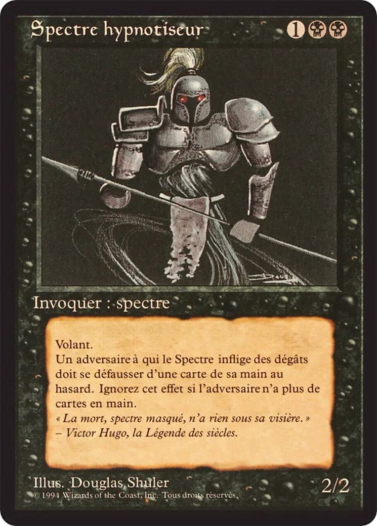 Spectre hypnotiseur — Foreign Black Border — Magic: The Gathering