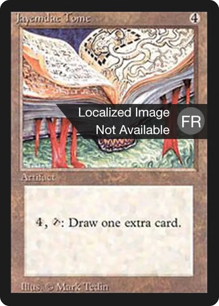 Jayemdae Tome — Foreign Black Border — Magic: The Gathering