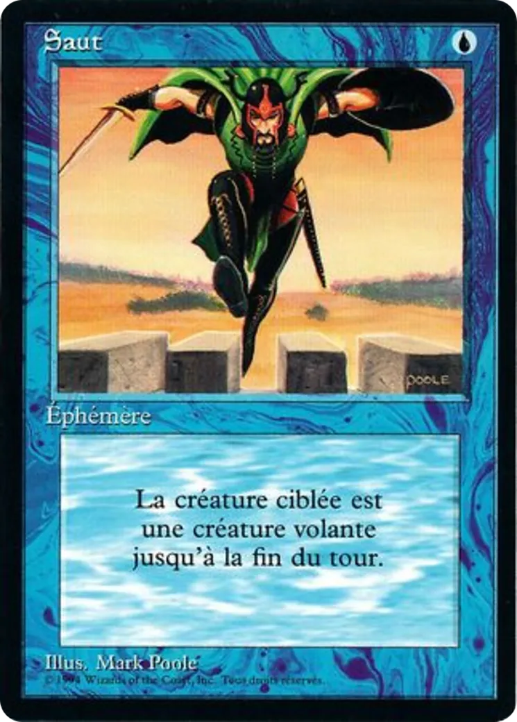 Jump — Foreign Black Border — Magic: The Gathering