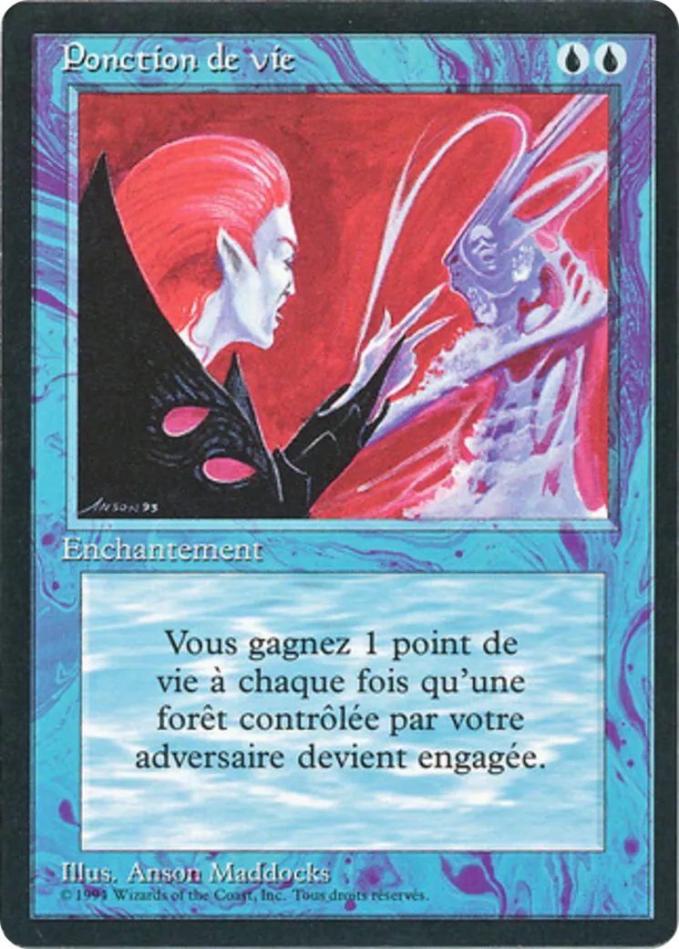 Ponction vitale — Foreign Black Border — Magic: The Gathering