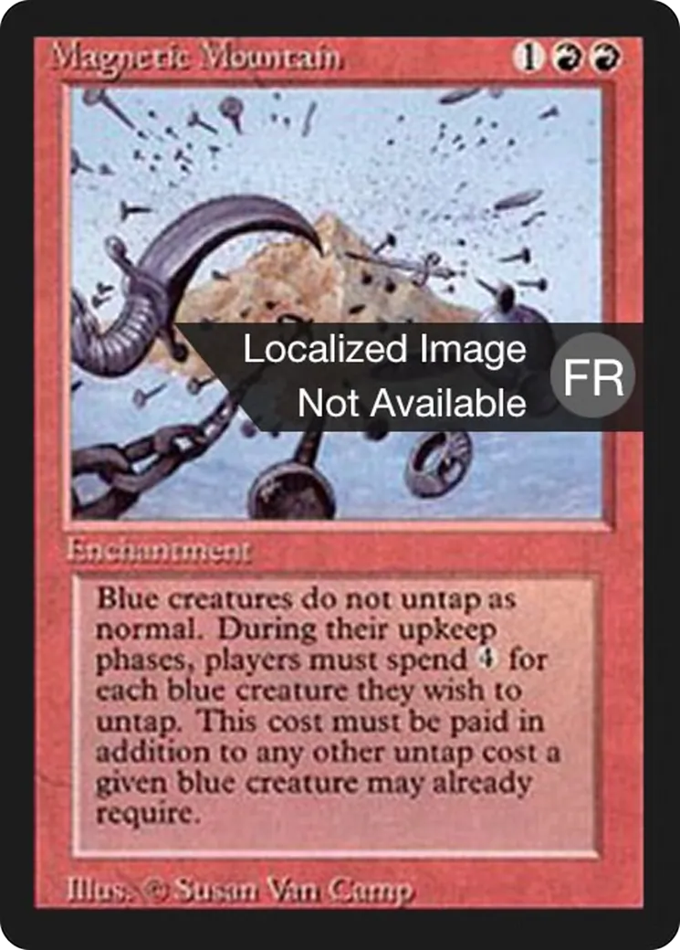 Magnetic Mountain — Foreign Black Border — Magic: The Gathering