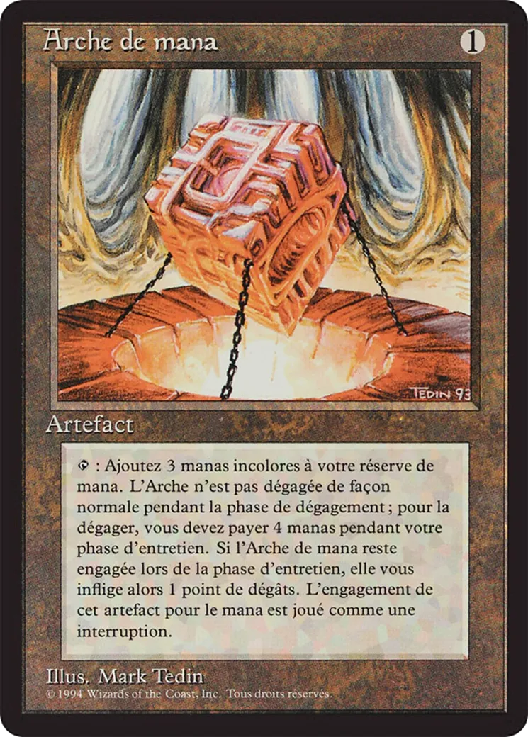 Arche de mana — Foreign Black Border — Magic: The Gathering