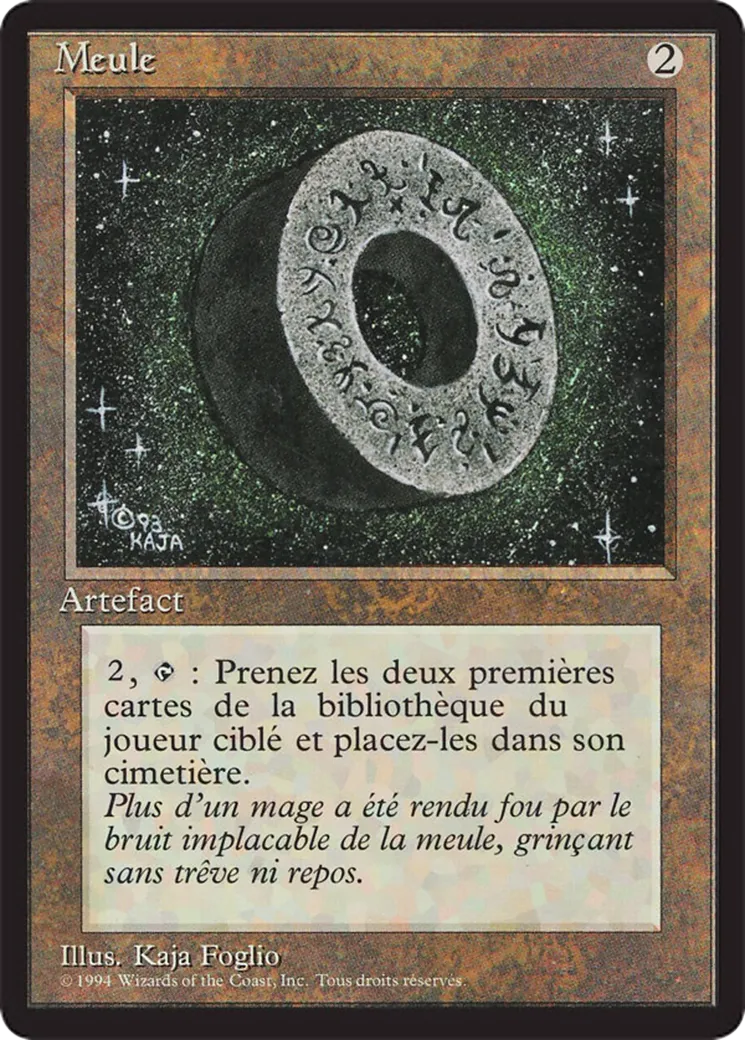 Meule — Foreign Black Border — Magic: The Gathering