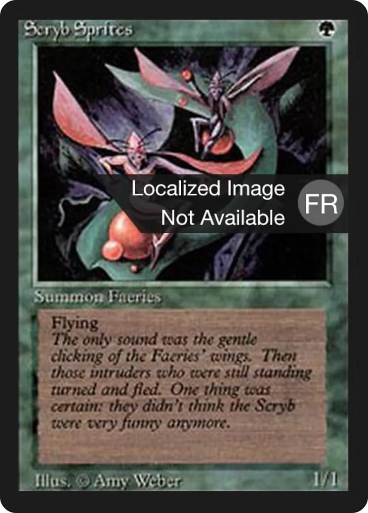 Scryb Sprites — Foreign Black Border — Magic: The Gathering