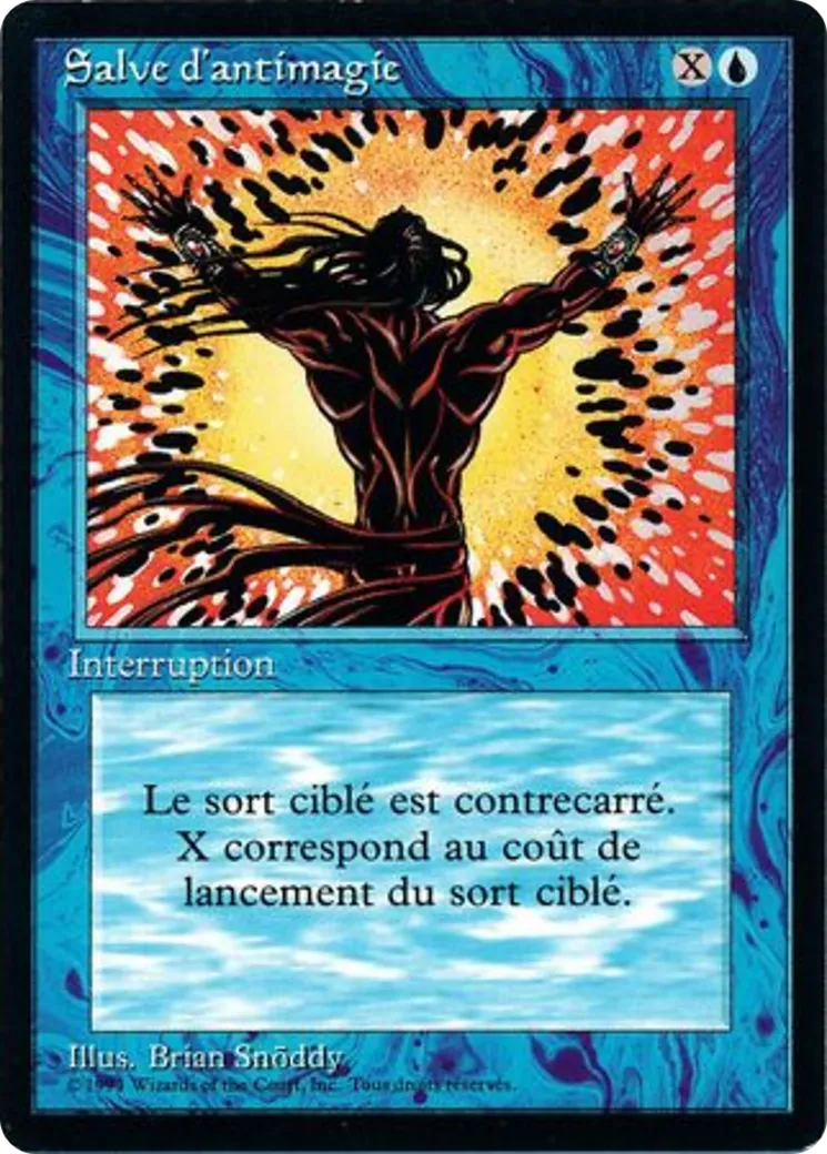 Spell Blast — Foreign Black Border — Magic: The Gathering