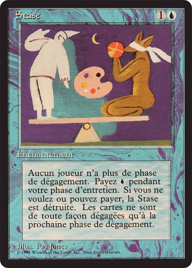 Stase from Foreign Black Border - Magic: The Gathering