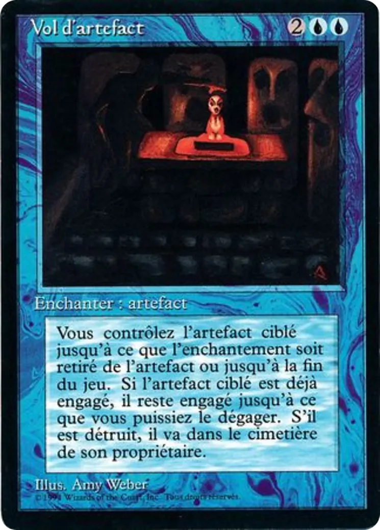 Vol d'artefact — Foreign Black Border — Magic: The Gathering