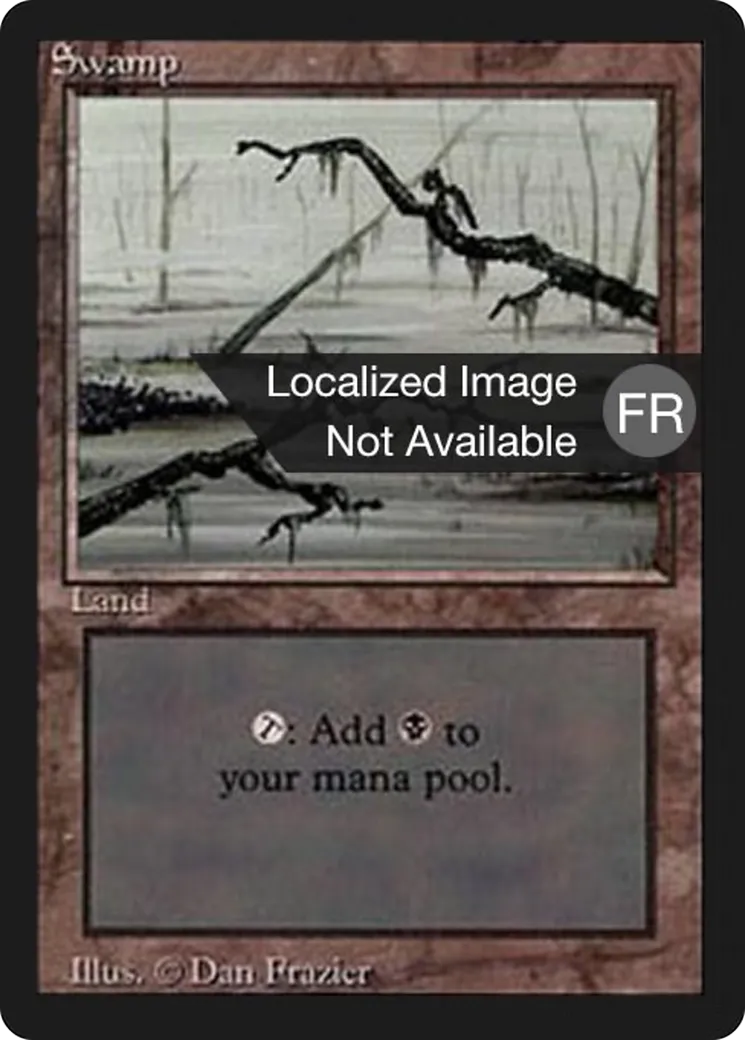 Marais — Foreign Black Border — Magic: The Gathering