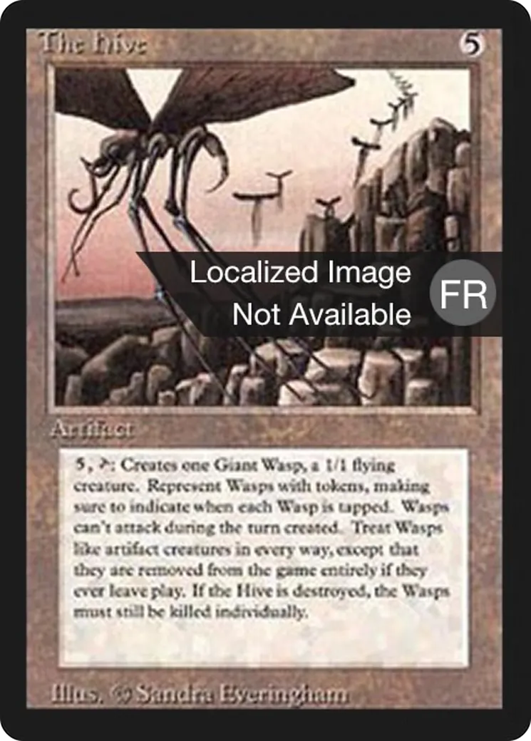 The Hive — Foreign Black Border — Magic: The Gathering