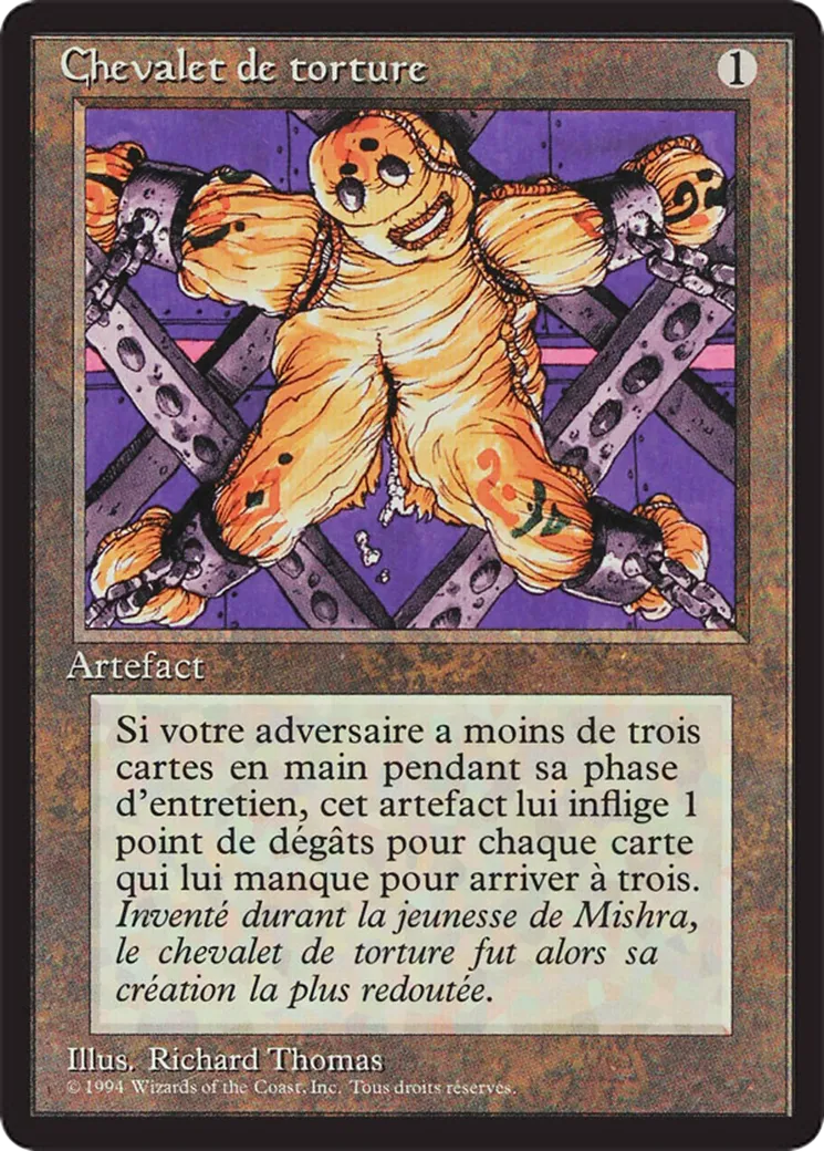 The Rack — Foreign Black Border — Magic: The Gathering