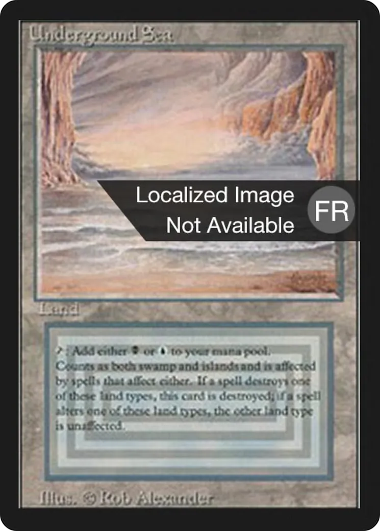 Mer souterraine from Foreign Black Border - Magic: The Gathering