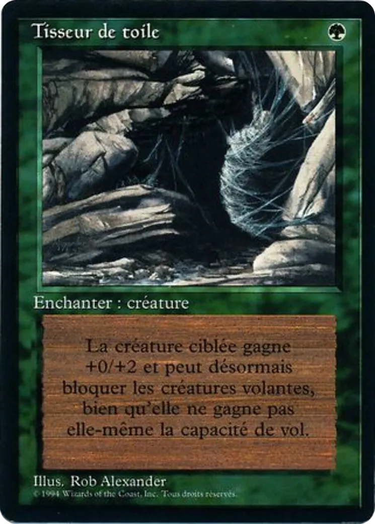 Tisseur de toile — Foreign Black Border — Magic: The Gathering