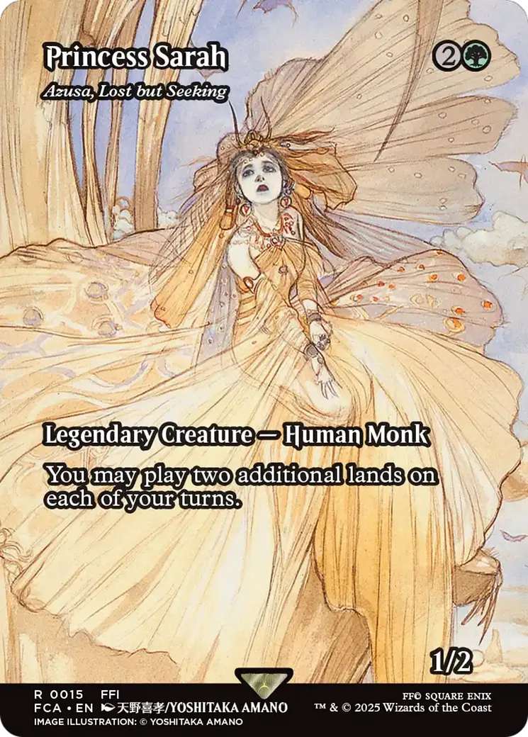 Azusa, Lost but Seeking — Final Fantasy: Through the Ages — Magic: The Gathering
