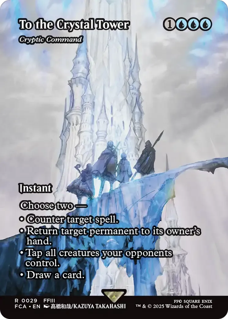 Cryptic Command — Final Fantasy: Through the Ages — Magic: The Gathering
