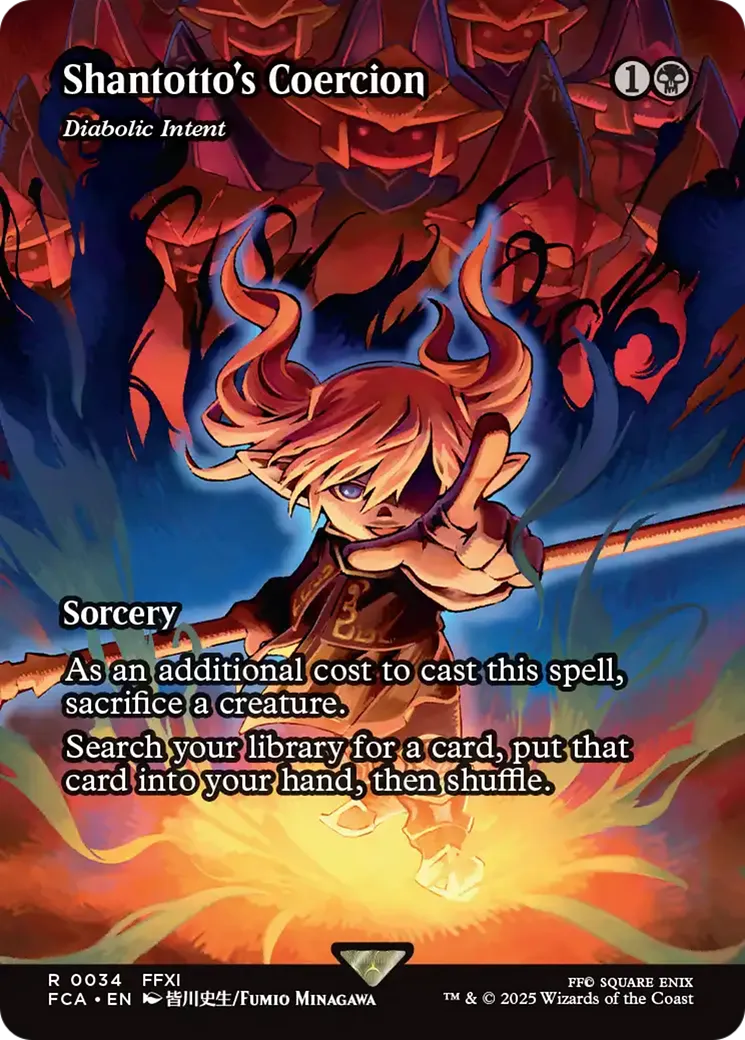 Diabolique dessein — Final Fantasy: Through the Ages — Magic: The Gathering