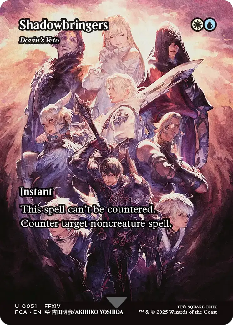 Dovin's Veto — Final Fantasy: Through the Ages — Magic: The Gathering