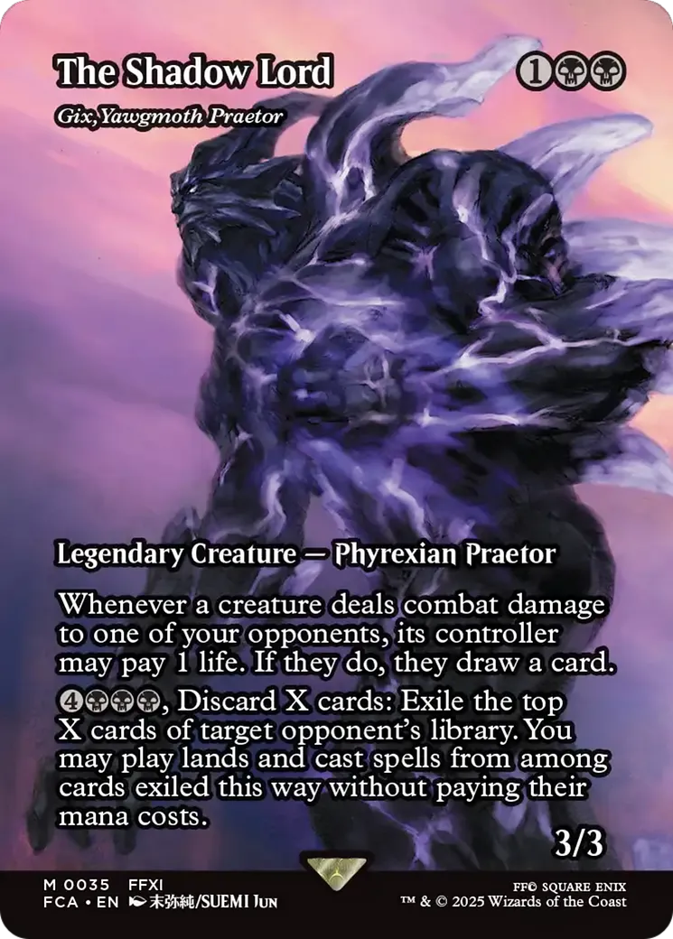 Gix, praetor de Yaugzebul — Final Fantasy: Through the Ages — Magic: The Gathering