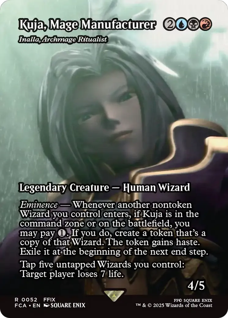 Inalla, archimage ritualiste — Final Fantasy: Through the Ages — Magic: The Gathering