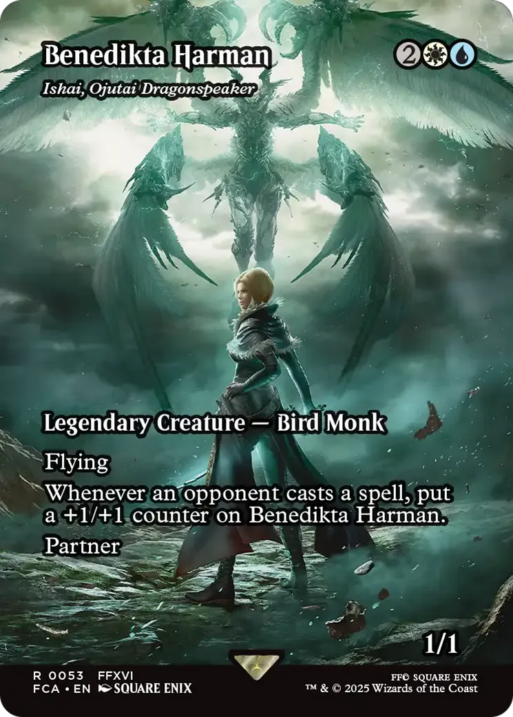 Ishaï, languedragon d'Ojutaï — Final Fantasy: Through the Ages — Magic: The Gathering