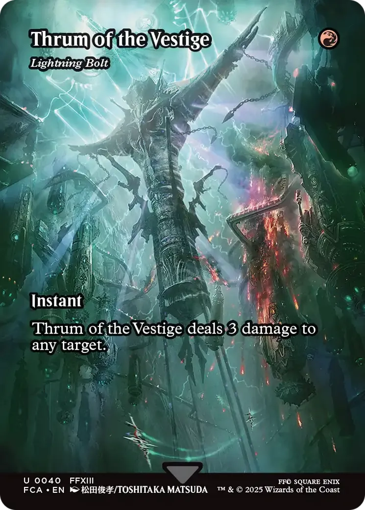 Foudre — Final Fantasy: Through the Ages — Magic: The Gathering