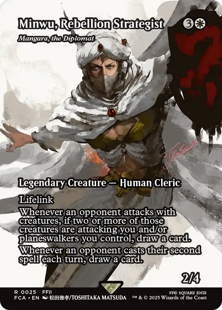 Mangara, le diplomate — Final Fantasy: Through the Ages — Magic: The Gathering