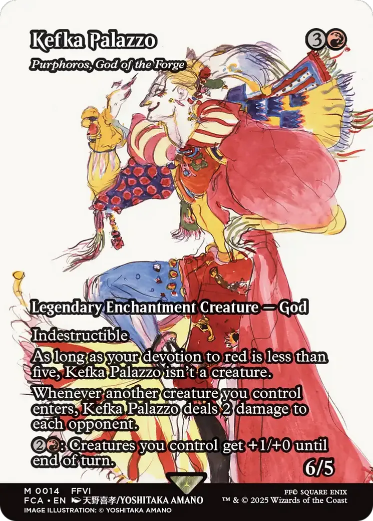 Purphoros, God of the Forge — Final Fantasy: Through the Ages — Magic: The Gathering