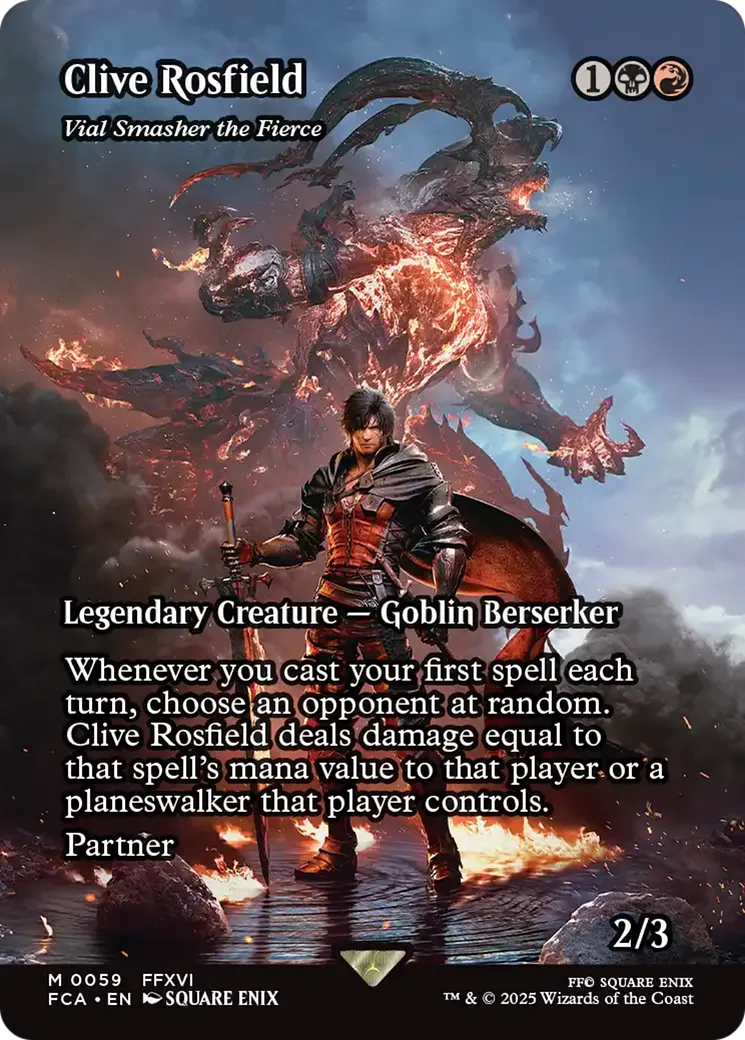 Vial Smasher the Fierce — Final Fantasy: Through the Ages — Magic: The Gathering