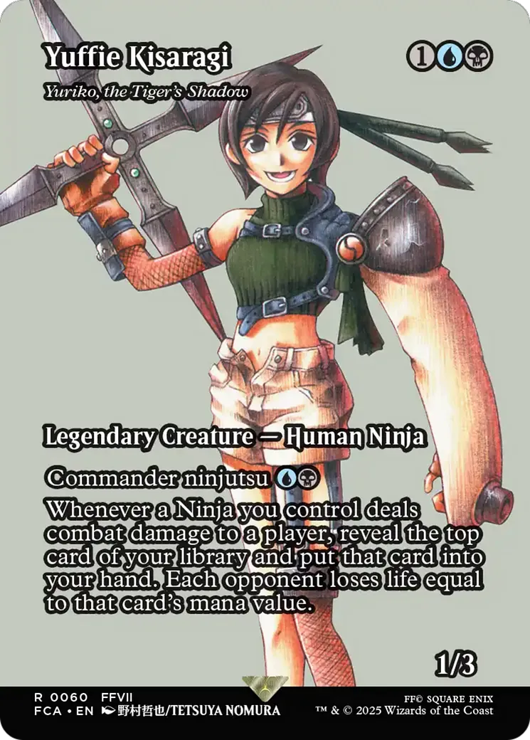Yuriko, the Tiger's Shadow — Final Fantasy: Through the Ages — Magic: The Gathering