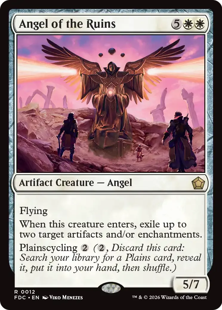 Angel of the Ruins — Foundations Commander — Magic: The Gathering