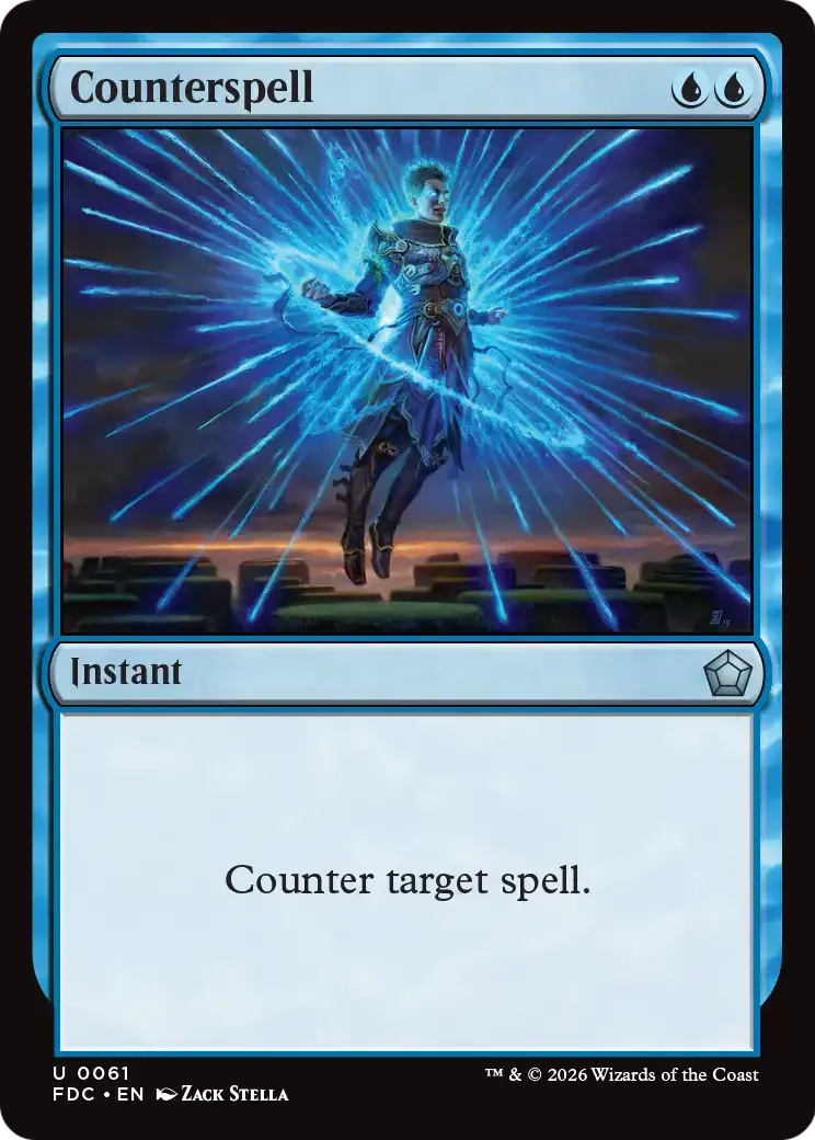 Counterspell — Foundations Commander — Magic: The Gathering