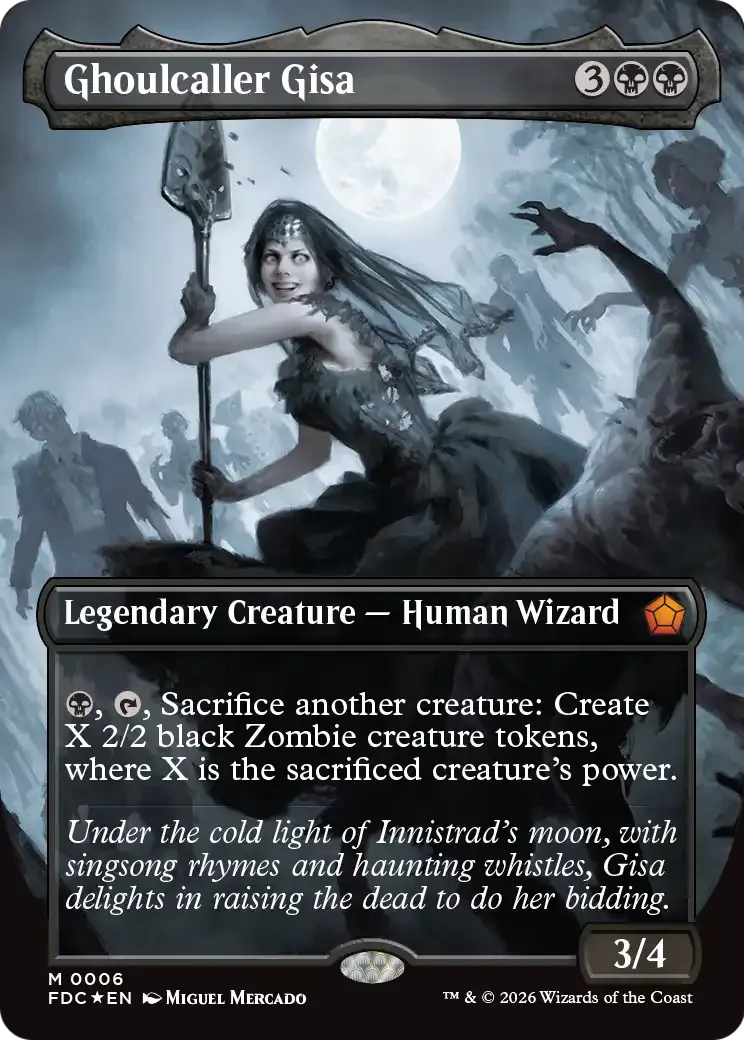 Gisa, meneuse de goule — Foundations Commander — Magic: The Gathering