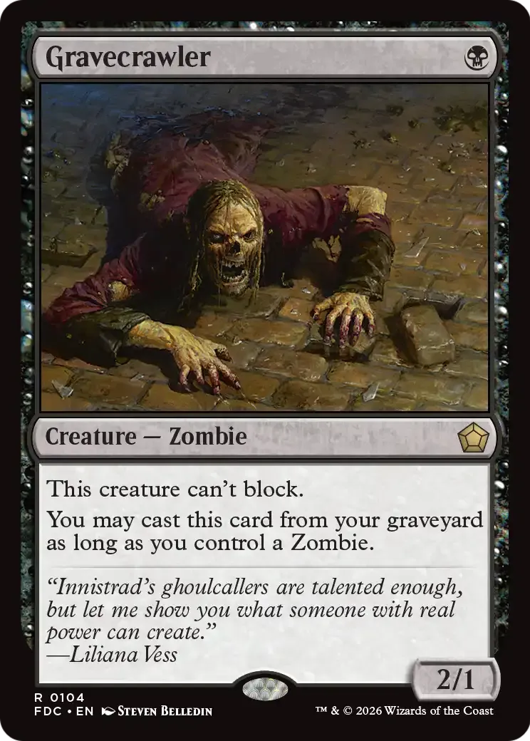 Rampeur des tombes — Foundations Commander — Magic: The Gathering
