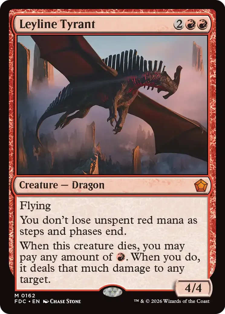 Tyran des lignes ley — Foundations Commander — Magic: The Gathering