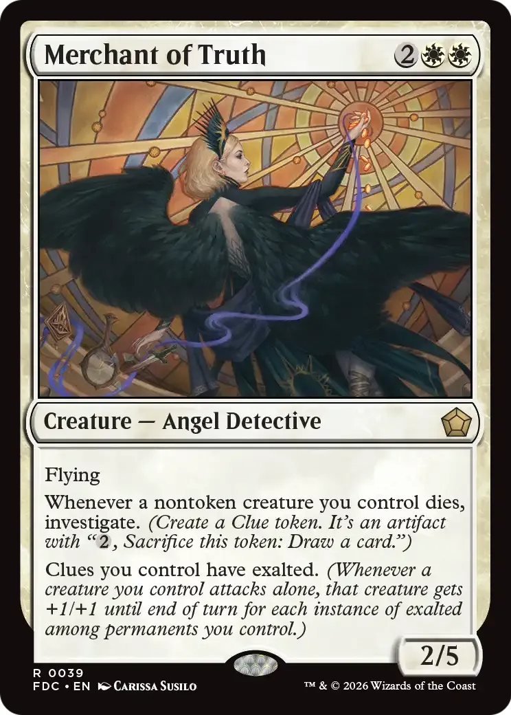 Marchande de vérité — Foundations Commander — Magic: The Gathering