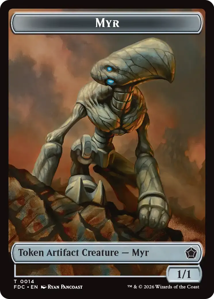 Myr — Foundations Commander — Magic: The Gathering