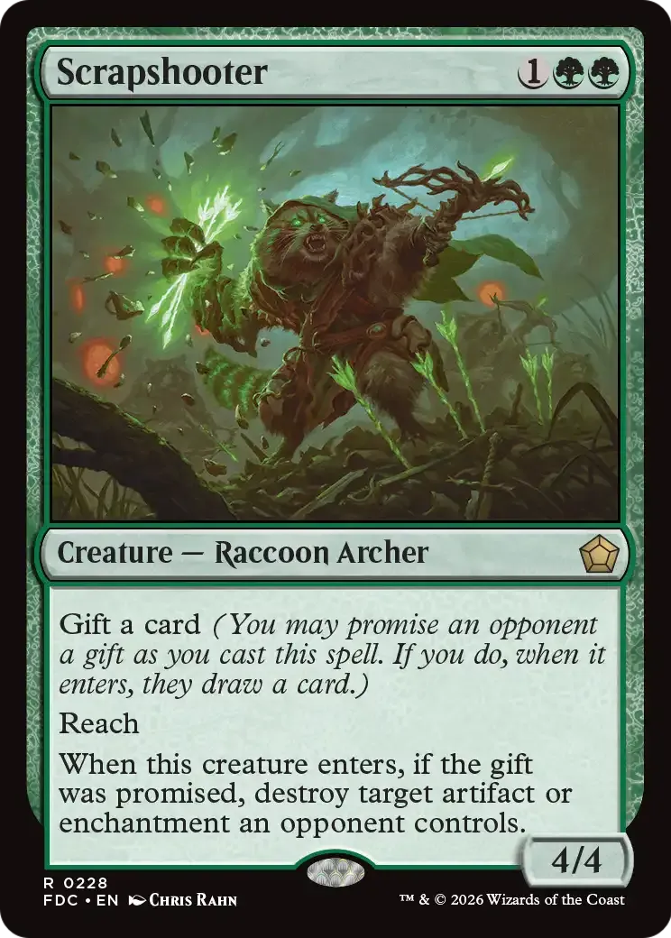 Scrapshooter — Foundations Commander — Magic: The Gathering