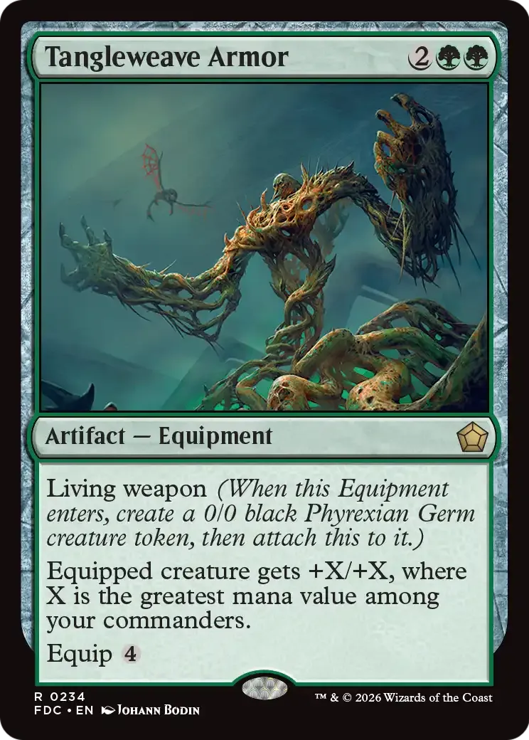 Armure de la Filandre — Foundations Commander — Magic: The Gathering