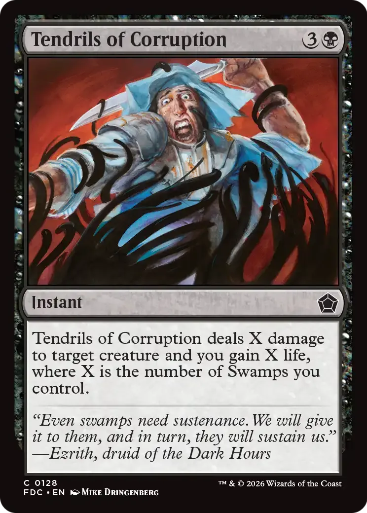 Tendrils of Corruption — Foundations Commander — Magic: The Gathering