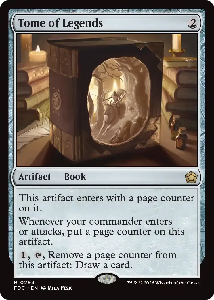 Tome of Legends — Foundations Commander — Magic: The Gathering