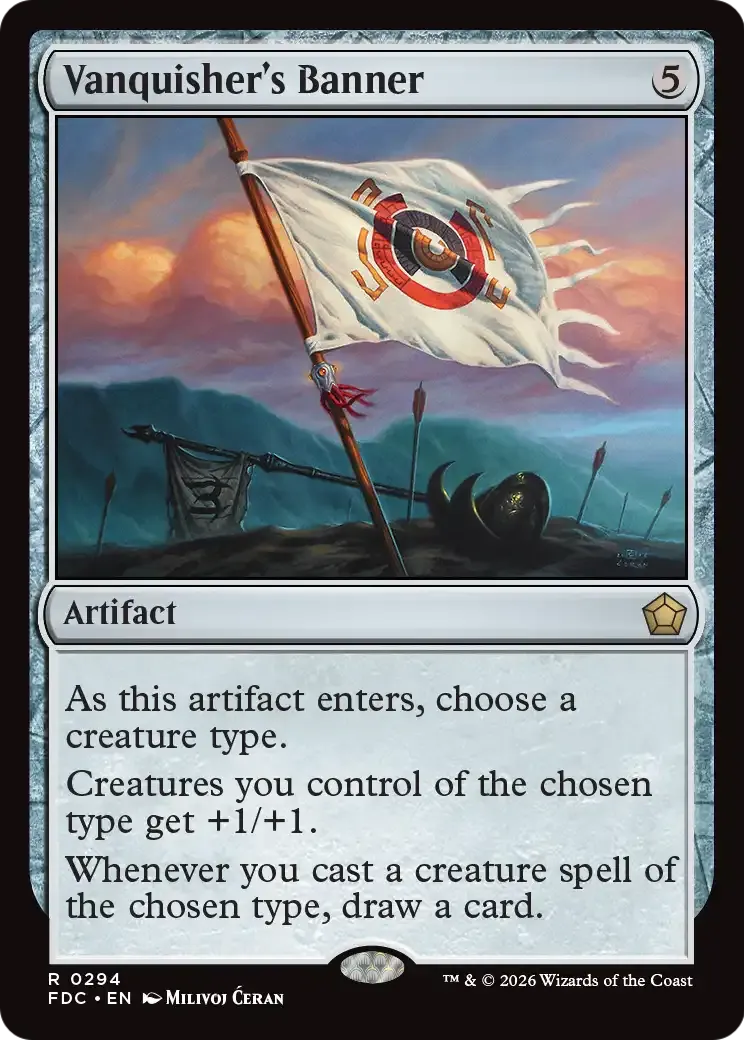 Bannière du vainqueur — Foundations Commander — Magic: The Gathering
