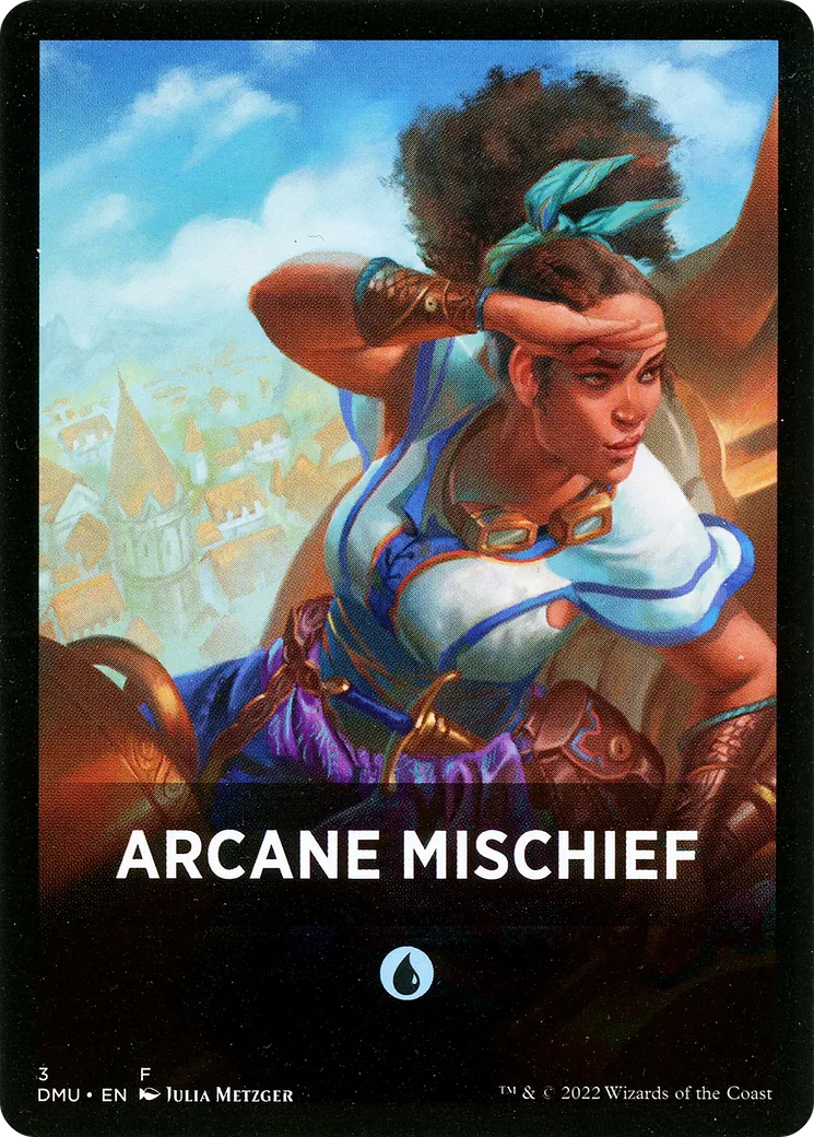 Arcane Mischief — Dominaria United Jumpstart Front Cards — Magic: The Gathering