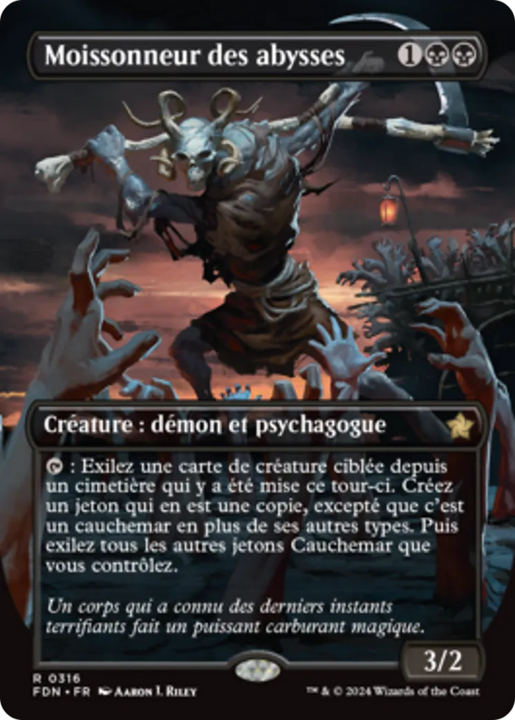 Moissonneur des abysses — Foundations — Magic: The Gathering