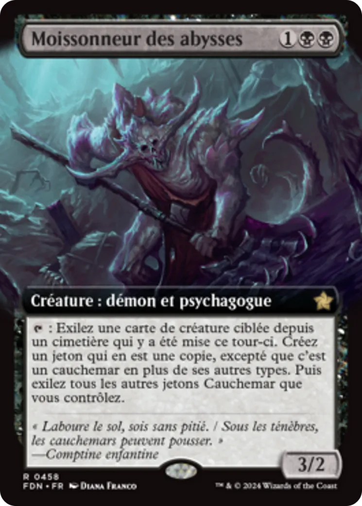 Moissonneur des abysses — Foundations — Magic: The Gathering