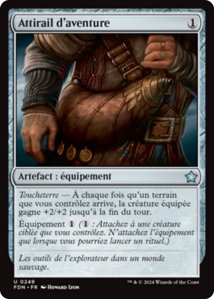 Attirail d'aventure — Foundations — Magic: The Gathering