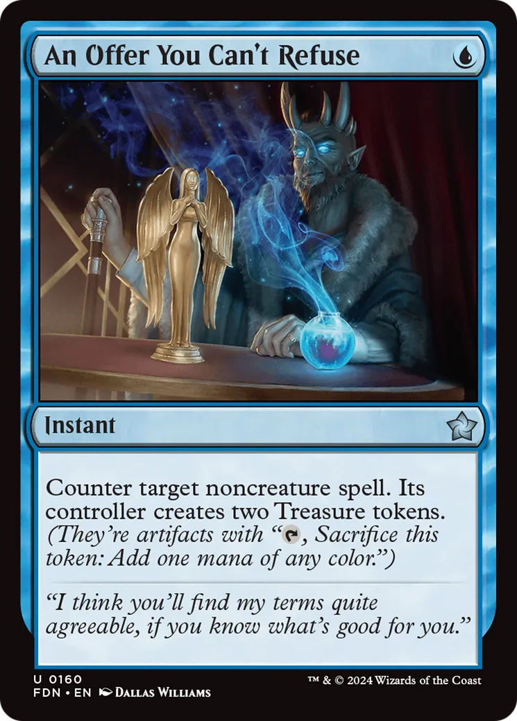 Une offre qui ne se refuse pas — Foundations — Magic: The Gathering