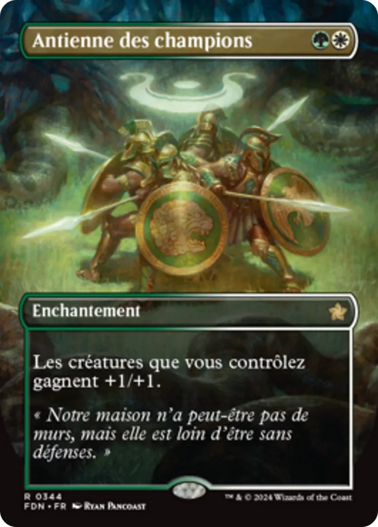Antienne des champions — Foundations — Magic: The Gathering