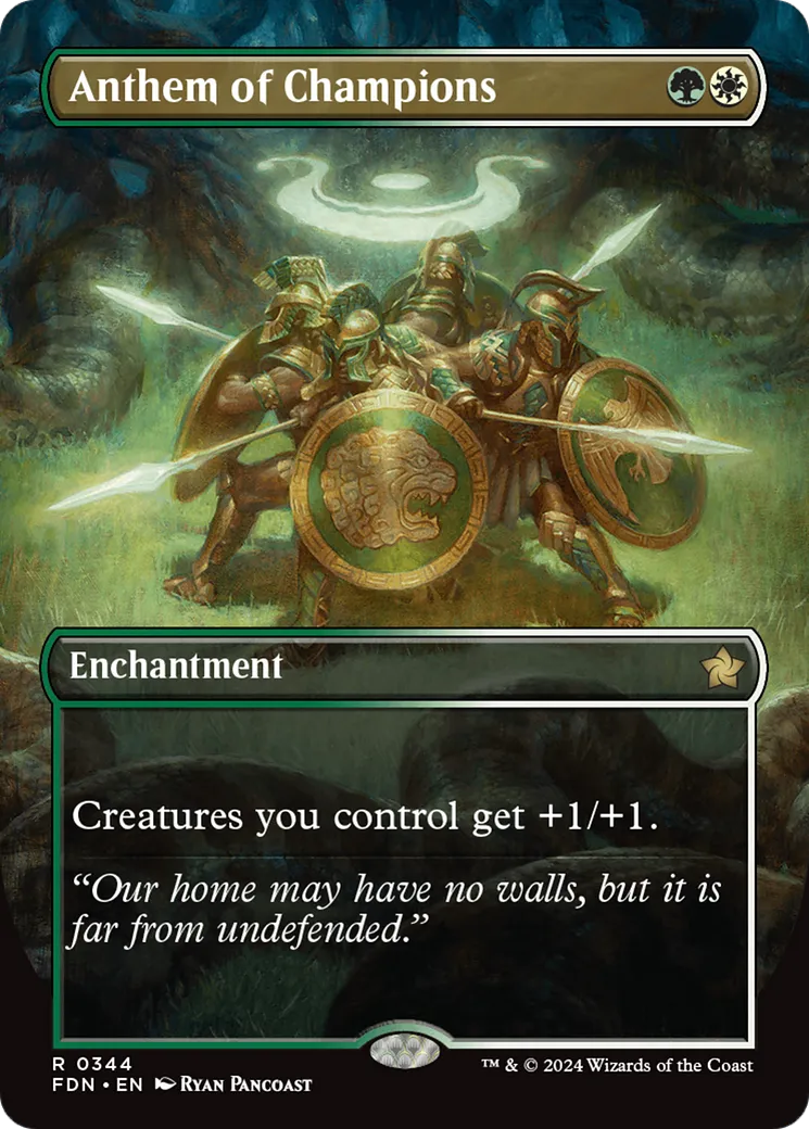 Antienne des champions — Foundations — Magic: The Gathering