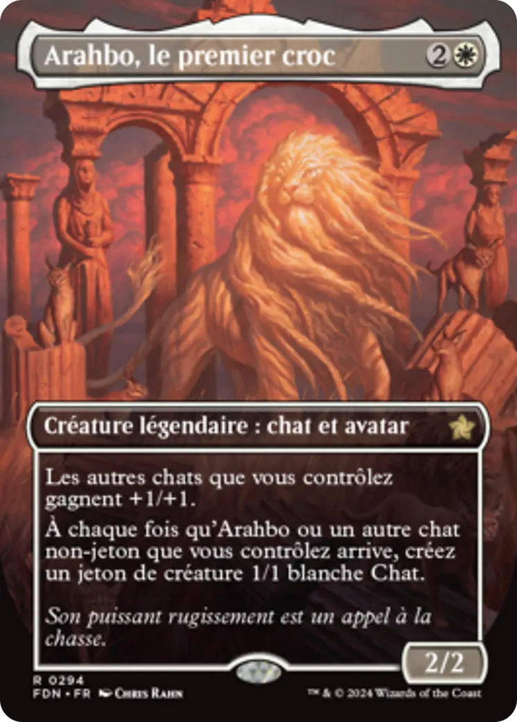 Arahbo, le premier croc — Foundations — Magic: The Gathering