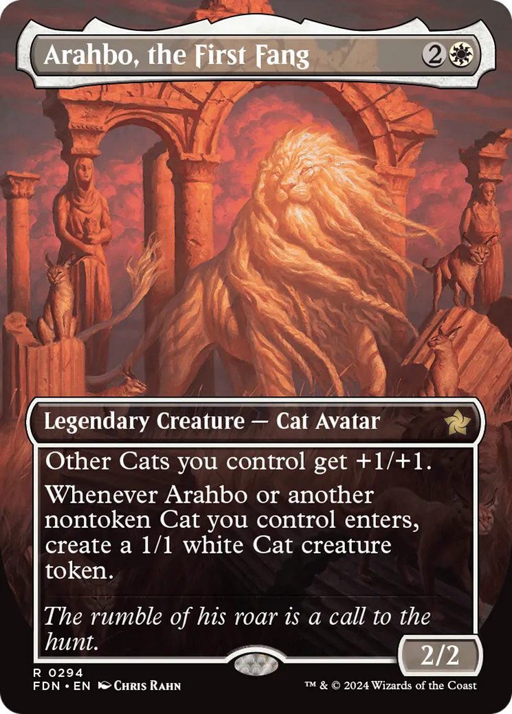 Arahbo, the First Fang — Foundations — Magic: The Gathering
